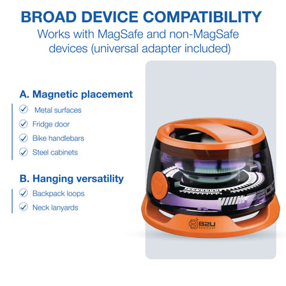 B2U® SonicBright RGB Magnetic Speaker B2U003