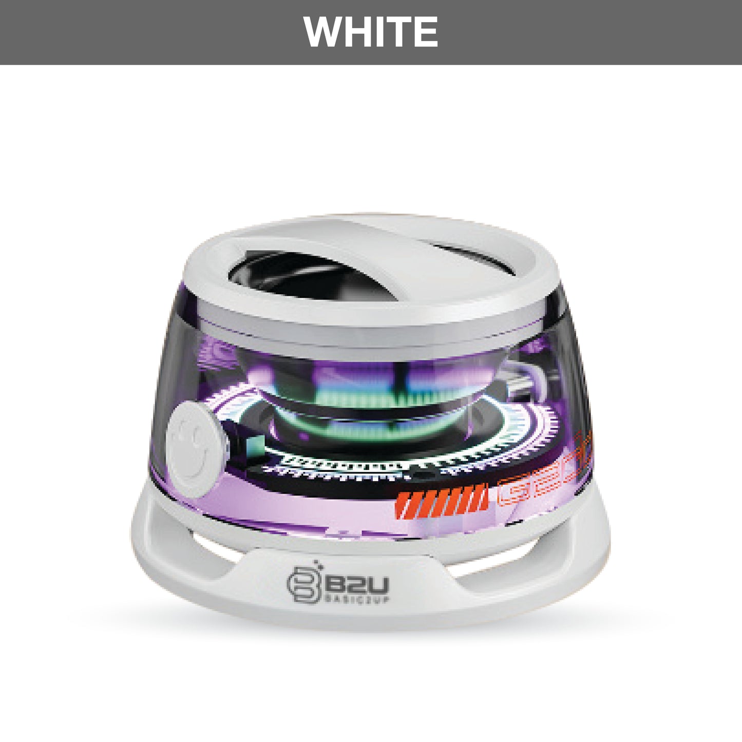 B2U® SonicBright RGB Magnetic Speaker B2U003